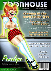 danny_phantom glasses heels high_heels legwear penelope_spectra sandybelldf school_uniform schoolgirl skirt sunglasses tagme underwear