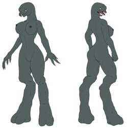 female sangheili from halo (game) by methados