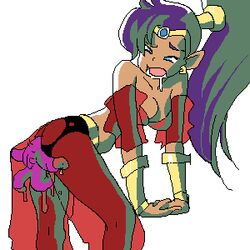 beholder capcom purple_hair shantae shantae_(character) slutcholita straight_hair tagme wayforward