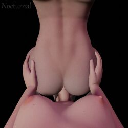 3d anal fade_(valorant) female futa_on_female futanari mercy nocturnal35 overwatch overwatch_2 pov valorant