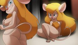 gadget hackwrench from chip 'n dale rescue rangers by inker comics