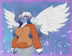 absol big_breasts breasts eveieomelet female furry pandarilao pokemon pokemon_(species) saph_(pandarilao) thick_thighs wide_hips