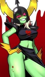 disney disney_channel evil_smile female female_only lord_dominator panties smirk villain villainess wander_over_yonder