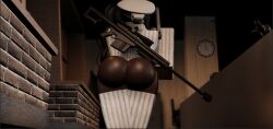 1girls 3d ass cometrr34 dark-skinned_female gun pistol protorr34 roblox roblox_avatar roblox_game robloxian robloxian_mia_khalifa sniper tagme those_who_remain