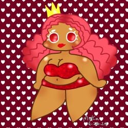 cookie_run crown nsfwmyka pink_hair princess princess_cookie