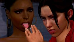 garry's_mod interracial rochelle_(left_4_dead) yuri zoey_(left_4_dead)