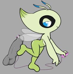 adeviantcritter antennae_(anatomy) anthro ass bedroom_eyes blue_eyes celebi duo female foot_fetish foot_on_penis foot_play footjob genitals green_body grey_penis human insect_wings legendary_pokemon looking_back male mammal narrowed_eyes nintendo one_eye_visible penile penis pokémon_(species) pokemon pokemon_(species) seductive sex sex_toy small_body small_butt smile translucent translucent_wings vibrator vibrator_controller vibrator_on_penis video_games wings