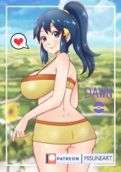 1girls absurd_res dawn_(pokemon) female_only hi_res misune_art nintendo pokemon pokemon_dppt solo swimsuit