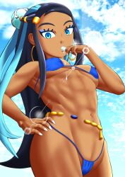 nessa (pokemon) from game freak by s.forest
