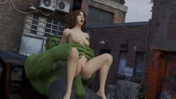 3d anal anal_sex black_widow_(marvel) blender dasovix female green_skin huge_cock hulk hulk_(series) male male/female marvel marvel_cinematic_universe marvel_comics penis size_difference