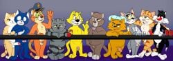 10boys anthro anthro_male balls character_request domestic_cat douglas_benson feline fritz_the_cat fritz_the_cat_(character) furry group heathcliff_(series) hi_res humanoid_penis karakusa_(shima_shima_tora_no_shimajirou) looney_tunes male male_only mammal metro-goldwyn-mayer neenya og_readmore penis riff-raff shima_shima_tora_no_shimajirou smooth_fur sylvester talespin tapio_chatarozawa thomson_local_directories tom_and_jerry tom_cat top_cat top_cat_(series) turner_entertainment warner_brothers working_buddies! yaoi yellow_fur