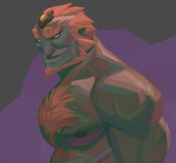 1boy 1male bara big_arms big_pecs bust male_only muscular muscular_arms muscular_male muscular_pecs nesskain solo solo_focus solo_male