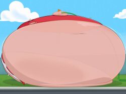 candace_flynn cheeks_inflation hose_in_mouth hose_inflation inflation overweight overweight_female spherical_inflation sunken_limbs tagme weight_gain