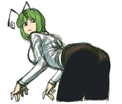 ass ass_focus bent_over spacezin tagme touhou wriggle_nightbug