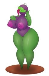 1girls big_ass carboncopy612 chomper_(pvz) female_only huge_breasts plant_girl plantie plants_vs_zombies rule_63 thick_thighs