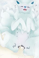 alolan ninetales from nintendo by parooty