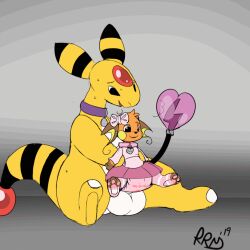 2019 ambiguous ambiguous_gender ambiguous_penetration ampharos anal_sex animated balls diaper diaper_fetish diaper_penetration diaper_sex diapers furry girly gradient_background nintendo penis pokémon_(species) pokemon pokemon_(species) pokemon_gsc pokemon_rgby raichu rairai rairai_(character) size_difference