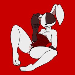 4n0nym0u5 anthro black_panties bodily_fluids bodily_fluids_in_pussy breast_press breasts breasts_apart bunny bunny_ears bunny_girl bunny_tail bunny_teeth bunnygirl dress excessive_pussy_juice female female_anthro female_only five_nights_at_freddy's five_nights_at_freddy's:_security_breach front_view furry horny lying_down lying_on_ground panties panties_aside pointing pointing_at_self pussy pussy_juice pussy_juice_drip pussy_juice_trail rabbit rabbit_ears rabbit_feet rabbit_girl rabbit_humanoid rabbit_tail rabbit_teeth red_background showing_pussy simple_background small_dress smile smiling spread_legs spreading tight_clothing tight_dress vanny_(fnaf) wet_pussy white_body white_fur white_skin