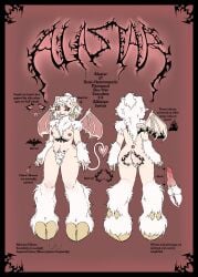 <3_eyes 4_nipples 5_fingers absurd_res alastar albino animal_genitalia animal_humanoid anthro ass balls bat_wings belly_tattoo bovid bovid_humanoid bovine bovine_humanoid breasts butt_tattoo caprine caprine_demon caprine_humanoid claws cloven_hooves colored_nails crotchboobs demon digitigrade ear_piercing erection eyewear facial_tattoo fangs fingers fluffy_balls fluffy_chest fluffy_hair forehead_tattoo forked_tongue full-package_futanari fully_sheathed fur furgonomics furry-specific_piercing futanari genital_piercing genitals glasses goat_horns gynomorph hair hair_down hair_up head_tattoo heart heart-shaped_pupils heart_nipples herm hi_res hooves horn humanoid information_sheet intersex ixo knot mammal mammal_humanoid membrane_(anatomy) membranous_wings model_sheet multi_nipple nails neck_tuft nipple_piercing nipples original_character pale_skin penis piercing pink_eyes pubes pussy reference_sheet sharp_claws sharp_teeth sheath sheath_piercing sheep sheep_demon sheep_humanoid spade_tail succubus tail_piercing tan_body tan_skin tattoo teat_piercing teeth tongue tuft white_body white_fur wings wings_tattoo