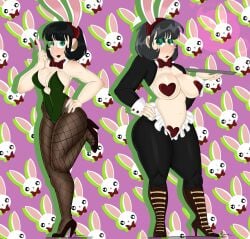 bunny_ears bunny_girl bunnysuit heels lucy_wu milf pasties reverse_bunnysuit the_secret_show tight_clothing tiny_by_n1ghty tiny_gay_productions