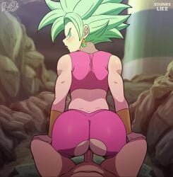 1boy 1girls aged_up anal anal_sex animated anus ass blue_eyes blush bouncing_ass clothed_female_nude_male clothing cum cum_in_ass cum_inside d-art dragon_ball dragon_ball_fighterz dragon_ball_super earrings edit exposed_ass female femdom green_hair kefla large_ass legendary_super_saiyan longer_than_30_seconds looking_at_viewer male moaning mp4 music penis pov reverse_cowgirl_position riding_penis sex sound sound_edit soundslike straight super_saiyan super_saiyan_2 tongue tongue_out torn_clothes tournament_of_power vegeta video