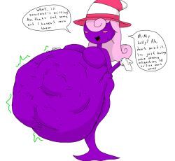 belly_bulge ghg121 huge_belly mario_(series) paper_mario vivian_(paper_mario) vore