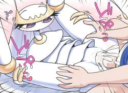 anthro cum cum_in_pussy cum_inside insect nintendo pheromosa pokémon_(species) pokemon pokemon_(species) rantana_(lalalalackluster) sex spread_legs ultra_beast