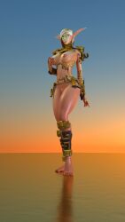 1futa 3d barefoot blonde_hair blood_elf breasts curvy curvy_body curvy_figure curvy_futa curvy_hips curvy_thighs elf feet futa_only futanari green_eyes hammyslewds hand_on_breast hips legs looking_at_viewer nipples pale-skinned_futanari pale_skin pose posing short_hair solo thick_thighs thighs toes warcraft wide_hips world_of_warcraft wow