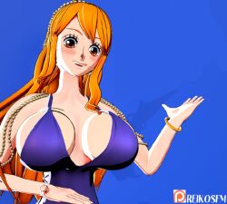 female female_only nami nami_(one_piece) one_piece post-timeskip reikosfm