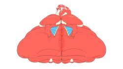 1girls cellulite fat fat_female fat_rolls gabbadraws lard_ass mipha morbidly_obese morbidly_obese_female the_legend_of_zelda:_breath_of_the_wild