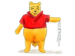 2boys after_sex balls bear bottomless chubby disney flaccid_penis fucked_to_death holding_ears interspecies male_only partially_colored pig piglet pooh_bear porcine pubic_hair smooth_skin tagme tears uncut ursine winnie_the_pooh_(franchise)