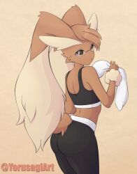 femboy furry glasses lopunny pokemon pokemon_(species) tagme yorusagi