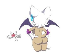 anthro ass biomadders breasts faint furry knuckles_the_echidna nude rouge_the_bat sonic_(series) tagme