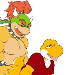 anal_sex anal_sex bowser_jr. from_behind gay male male/male male_only mario_(series) nintendo penetration sex unknown_artist yoshi