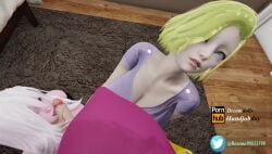 3d android_18 android_21 animated big_breasts dp-12_(girls'_frontline) dragon dragon_ball dragon_ball_super dragon_ball_z futanari kefla mp4 rosema98833390 sound tagme video