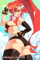 yoko littner from tengen toppa gurren lagann by rtil