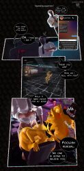 3d ass camera_view comic dash23 english_text fazclaire's_nightclub five_nights_at_freddy's fredina's_nightclub golden_freddy_(fnaf) golden_fredina_(cally3d) sfm source_filmmaker straight type_0