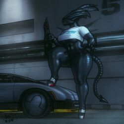 female xenomorph from alien (franchise) by sligarthetiger