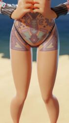 1girls 3d 9:16 animated beach_jules big_breasts bikini bikini_top black_nails blender bouncing_breasts breasts dark_skin female fingernails fortnite goggles goggles_on_head jules_(fortnite) light-skinned_female light_skin looking_at_viewer medium_breasts music nail_polish nipples nose_piercing pleasethisworks shorter_than_30_seconds solo sound tagme tan_body tan_skin tattoo tattoos thong tiktok vertical_video video watermark