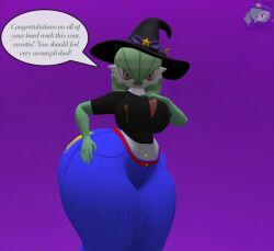 big_ass big_breasts breasts bubble_butt gardevoir huge_ass nintendo pokemon pokemon_(species) thick_thighs vanessa_(zer0264) wide_hips zer0264