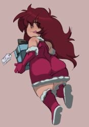 girlfriend (friday night funkin) from christmas by @kookiekoopa
