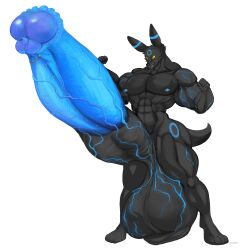 absurd_res animal_genitalia animal_penis anthro balls big_balls big_penis cressalias eeveelution equine_genitalia equine_penis flexing flexing_bicep flexing_biceps flexing_muscles generation_2_pokemon genitals hi_res huge_balls huge_cock hyper hyper_balls hyper_genitalia hyper_penis male male_only muscular muscular_anthro muscular_male muscular_thighs nintendo penis pokemon pokemon_(species) pokemorph transformation transformation_sequence umbreon