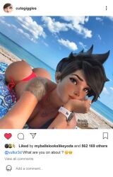 tracer from blizzard entertainment by vultur3d