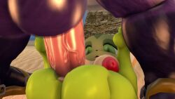 3d animated big_the_cat carol_tea freedom_planet no_sound sex sonic_(series) tagme video