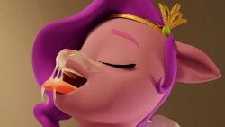 1girls 3d anthro blender_(software) bodily_fluids closed_eyes cum cum_on_face equid equine female female_only feral genital_fluids hair hasbro hi_res mammal mlp_g5 my_little_pony open_mouth pegasus pipp_petals_(mlp) purple_hair solo teeth tongue tongue_out unknown_artist wings