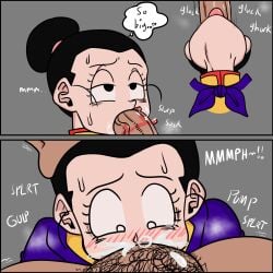 cheating cheating_wife chichi cuckold dragon_ball dragon_ball_super dragon_ball_z male penis skurigami