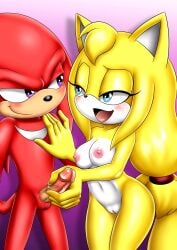 knuckles the echidna from sega by bbmbbf