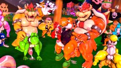 3d_(artwork) 6+boys anal anal_sex anthro anthro_on_anthro anthro_penetrated anthro_penetrating anthro_penetrating_anthro anthrofied balls ballsack bara big_dom_small_sub boom_boom_(mario) bottomless bottomless_male bowser completely_nude completely_nude_male cowgirl_position cum cum_drip cum_on_body erect_nipples erect_penis erection gay gay_sex group group_sex hammer_bros. iggy_koopa kamek koopaling looking_at_partner looking_pleasured ludwig_von_koopa male male/male male_nipples male_only male_penetrated male_penetrating male_penetrating_male mario_(series) masturbation mating_press moonwulf morton_koopa_jr. muscular muscular_anthro muscular_male nintendo nude nude_male orgy pecs pectorals penetration penis penis_out protagonistsub_antagonistdom roy_koopa sfm small_sub_big_dom source_filmmaker spike_(mario) super_mario_bros. testicles veiny veiny_penis yaoi yoshi