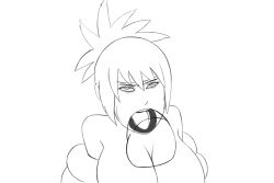 animated anythinggoes big_breasts blinking blowjob breasts deepthroat disembodied_penis face_fucking faceless_male fellatio female_focus huge_breasts improvised_bondage irrumatio long_hair milf mitarashi_anko monochrome naruto naruto_(series) naruto_shippuden open_mouth oral oral_sex penis penis_in_mouth ponytail restrained sex snake tied_hair unseen_character wide_open_mouth