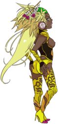 animated golden_lion high_heel_boots high_heels saga saga_frontier tagme